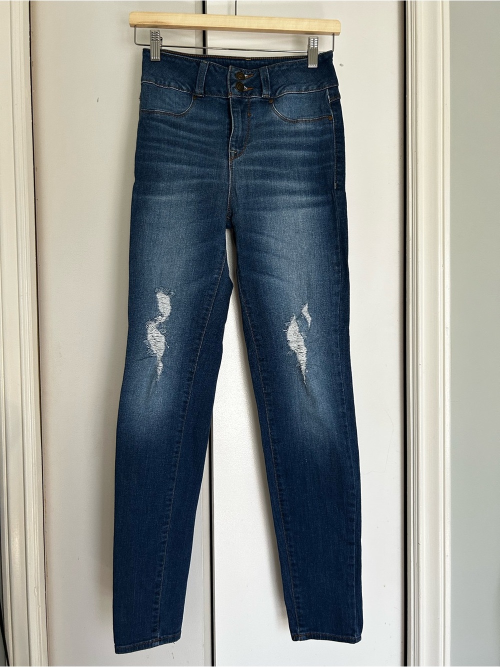 Women’s High-Rise PushUp Jegging - Dark Blue